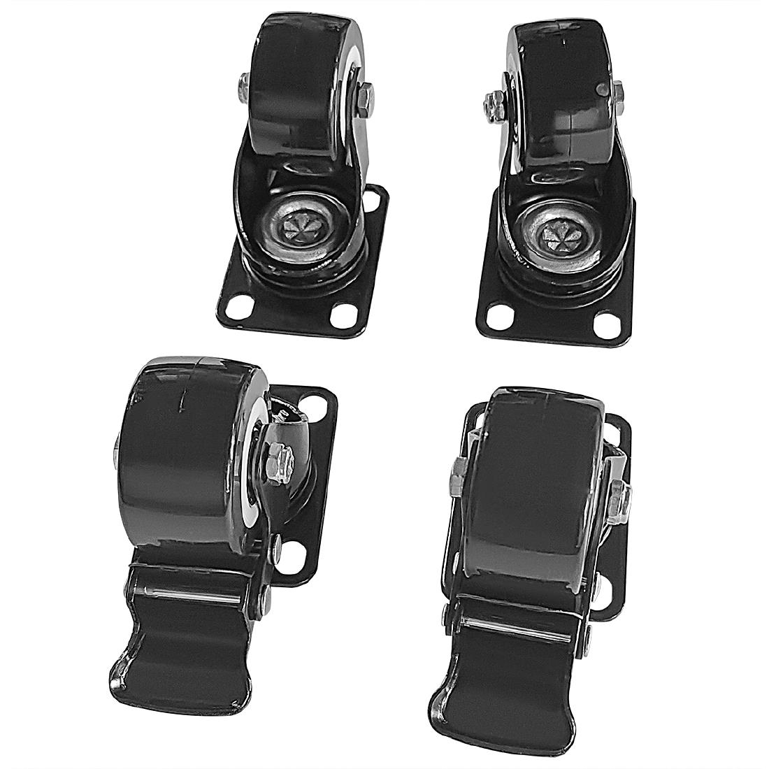 Buffalo Black Castors (Set Of 4)