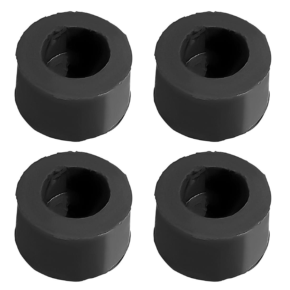 Polar Black Adjustable Rubber Feet 15Mm (4 Pack)