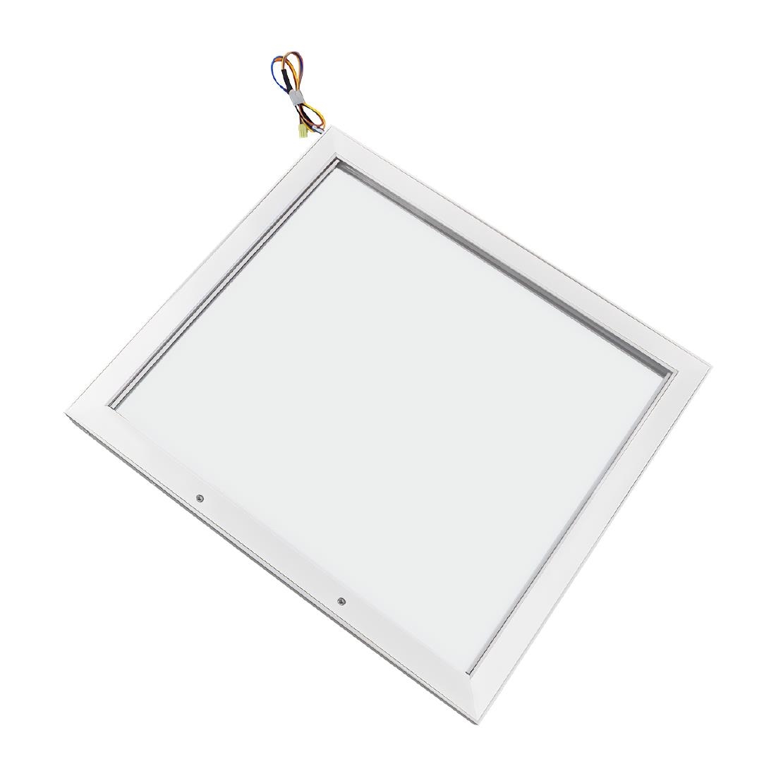 Polar White Complete Glass Door