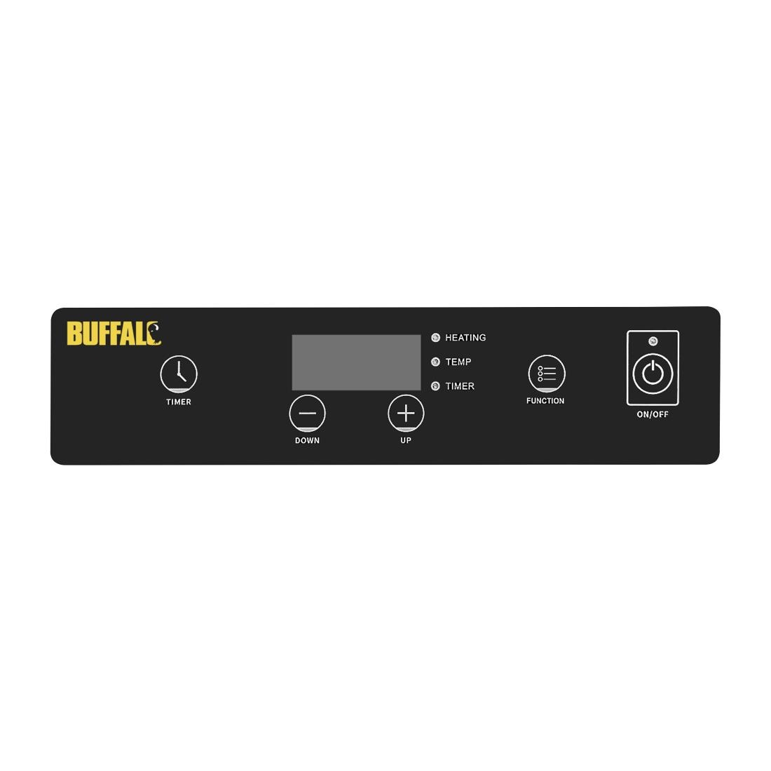 Buffalo Black Control Panel Glass
