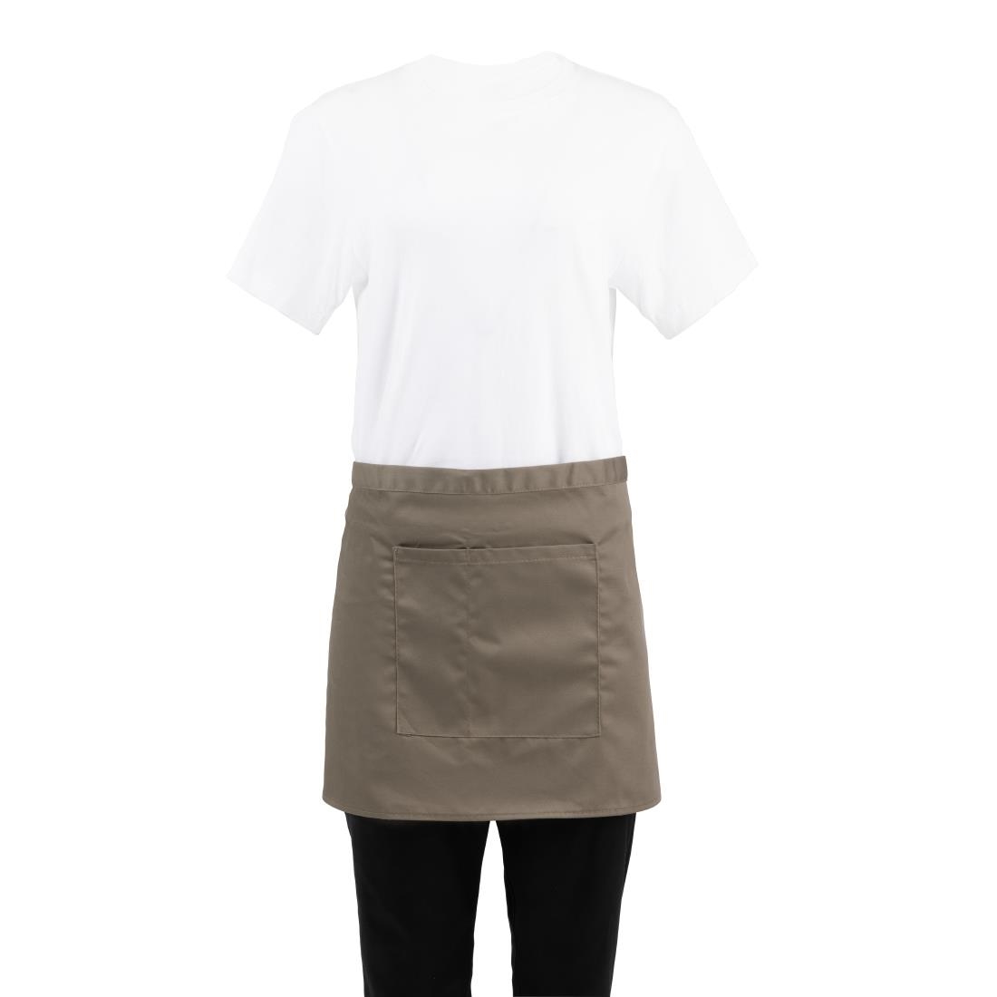 Whites Chefs Clothing Green Whites Waist Apron Olive