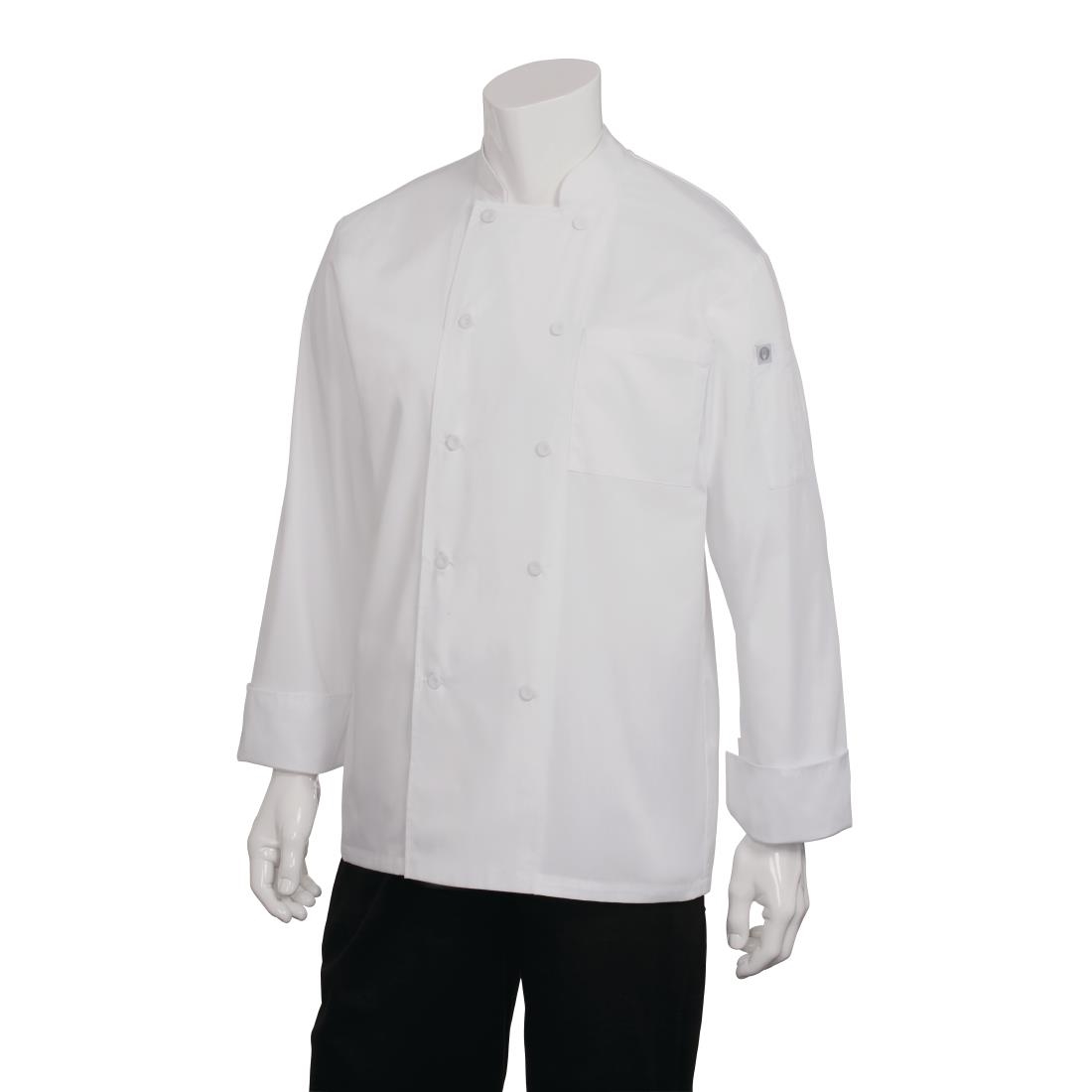 Chef Works Calgary Cool Vent Unisex Chefs Jacket with Long Sleeves