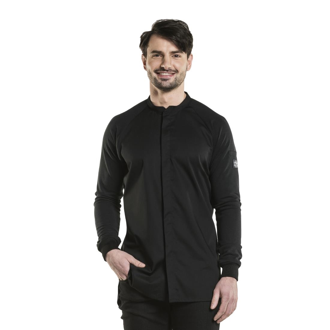 Chaud Devant Fratello UFX Herren Kochjacke schwarz Größe L - L