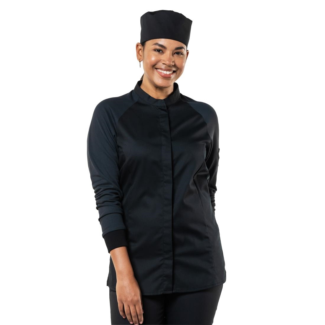 Chaud Devant Sorella UFX Damen Kochjacke schwarz Größe L - L