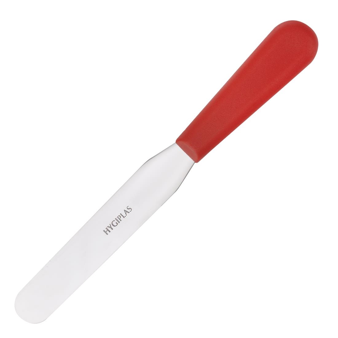 Hygiplas Red Straight Blade Palette Knife 20.5Cm
