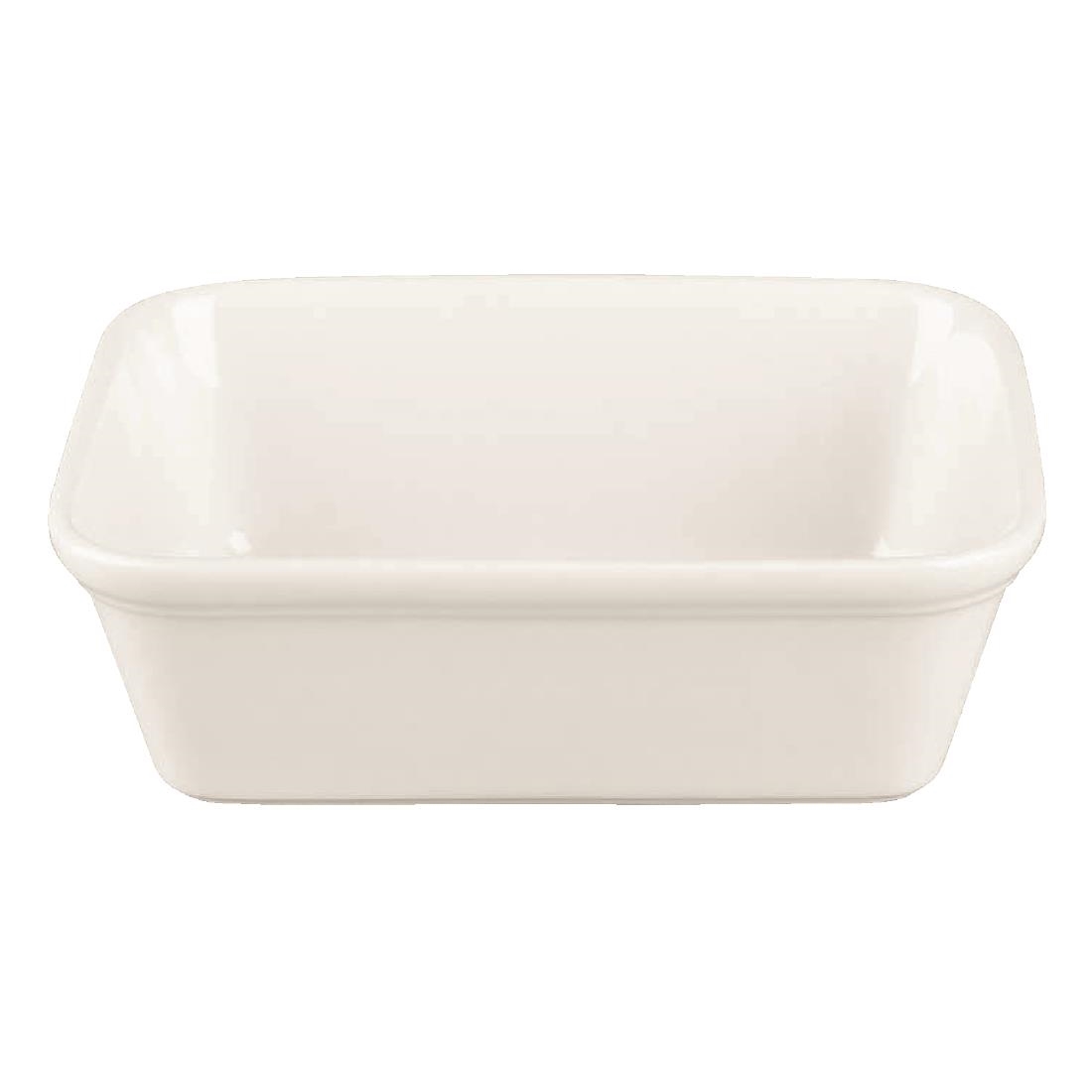 Churchill White Cookware Rectangular Pie Dishes 160X120mm (12 Pack)