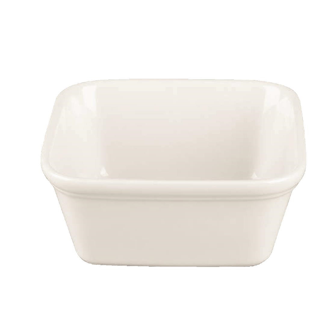 Churchill White Cookware Square Pie Dishes 120Mm (12 Pack)
