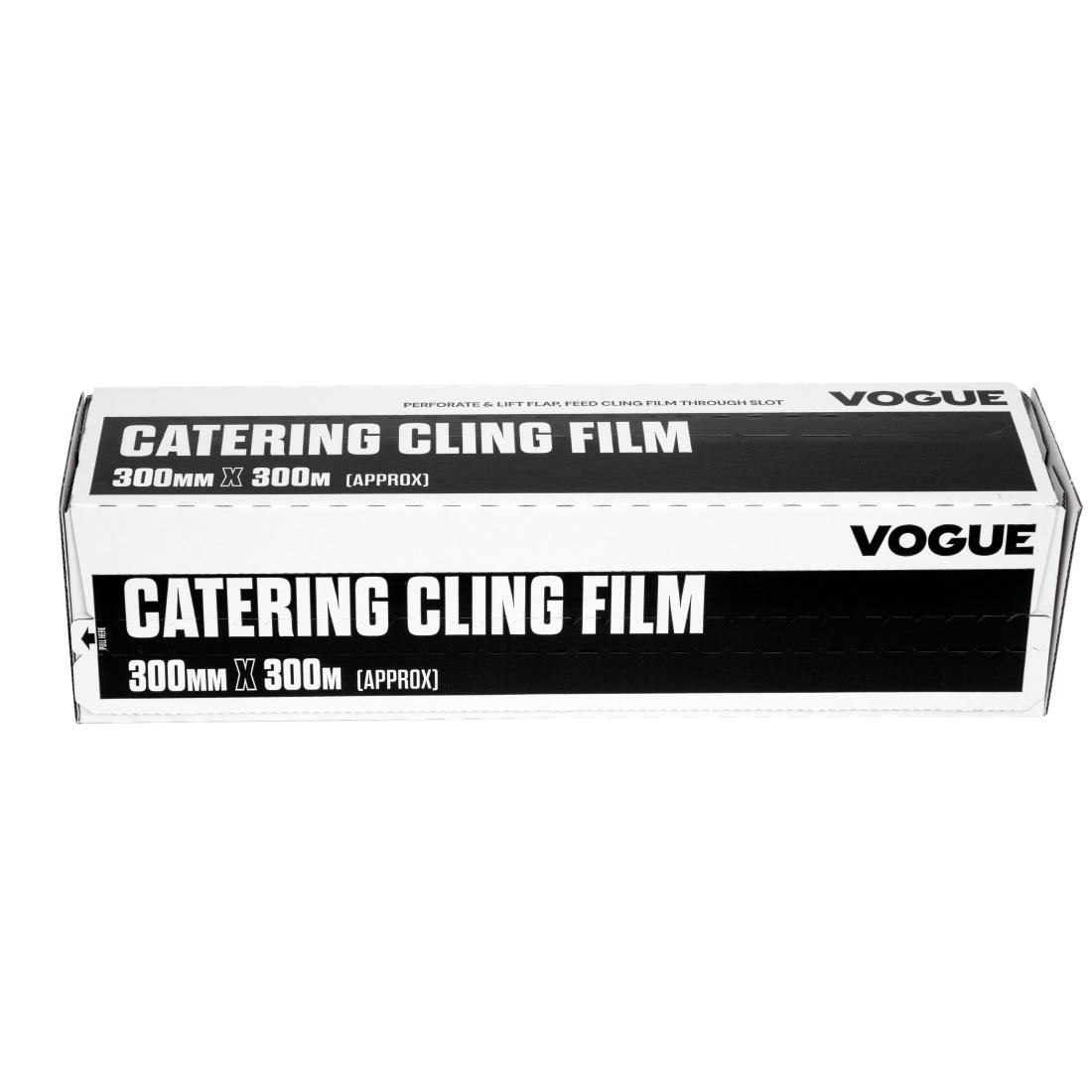 Vogue Clear Cling Film 300Mm X 300M