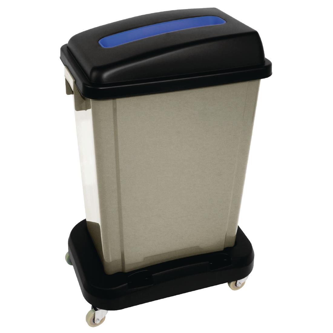 Jantex Recycling Bin Beige Made of Polypropelene - Capacity - 56 Ltr