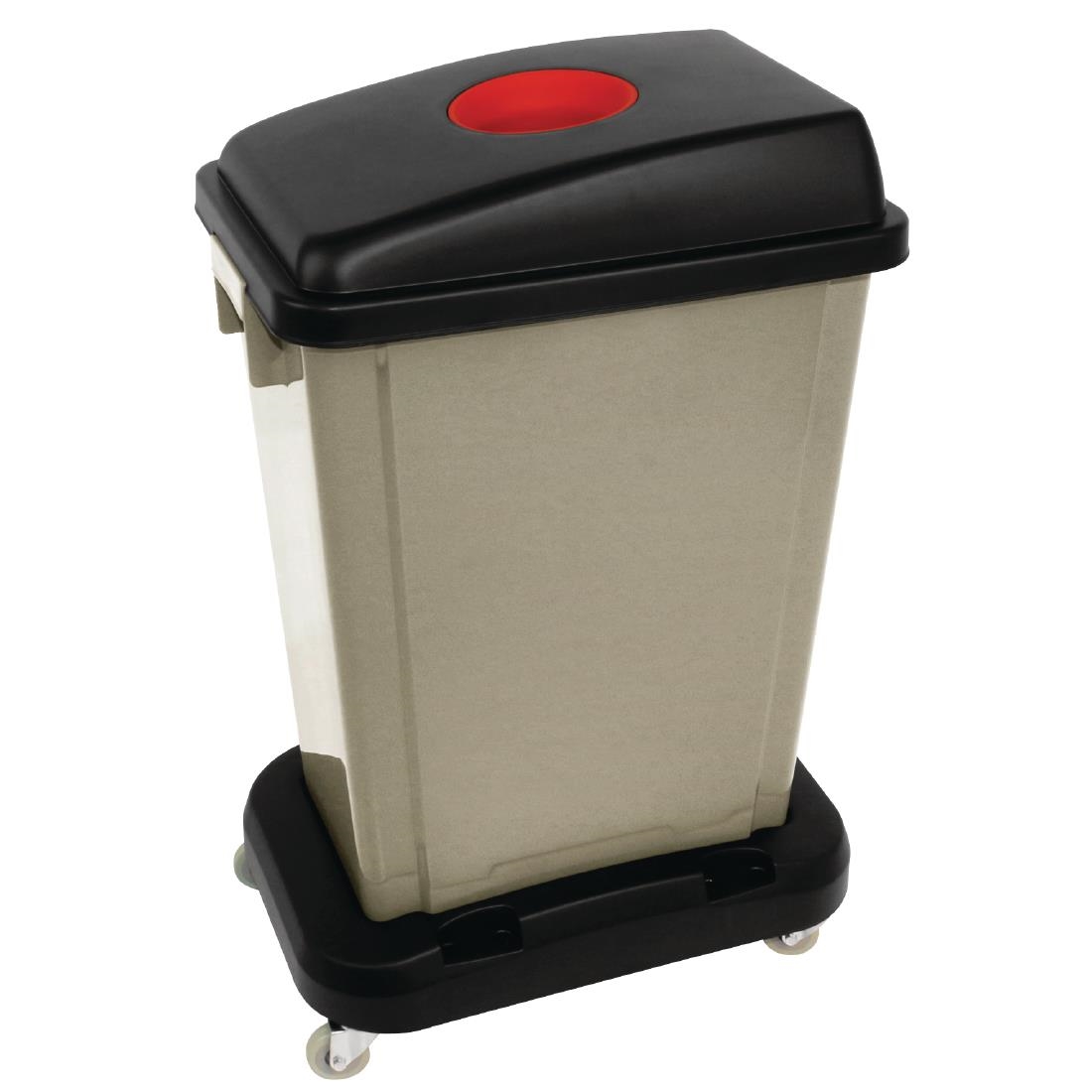Jantex Recycling Bin Beige Made of Polypropelene - Capacity - 56 Ltr