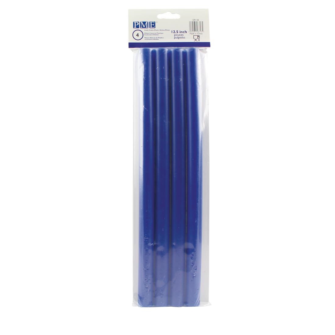 PME Easily Visible Hollow Pillars (Pack of 4) Pack of 4