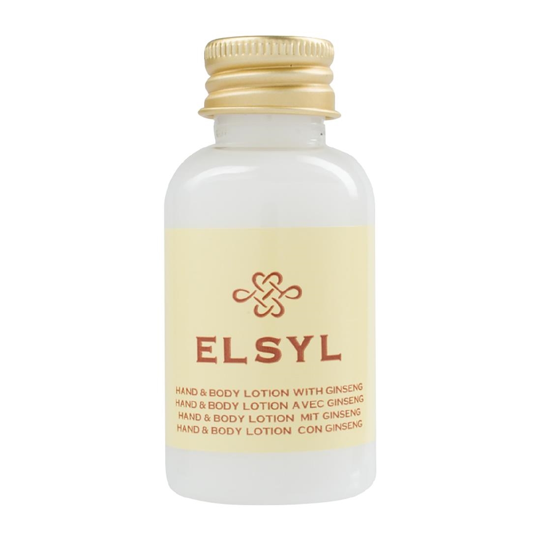 Hotel Complimentary Brown Elsyl Natural Look Hand & Body Lotion 40Ml (50 Pack)