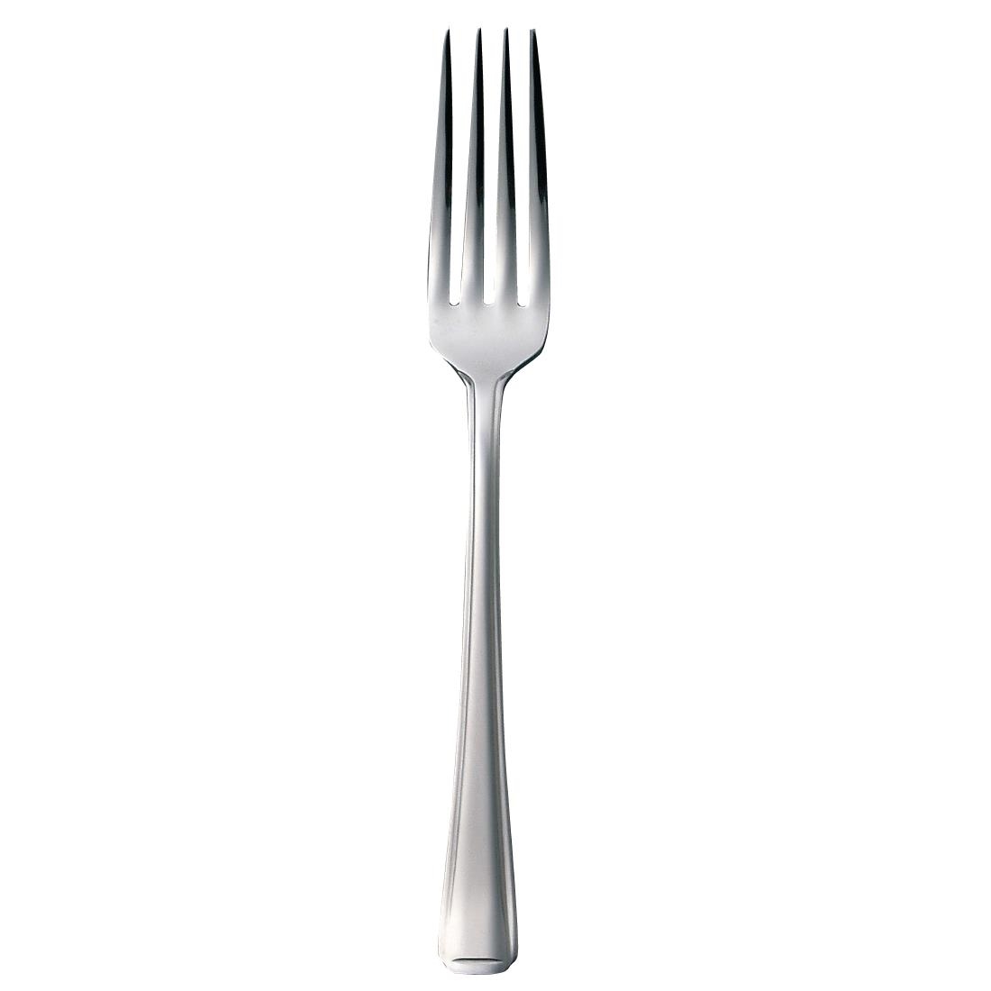 Olympia Harley Dessert Fork in Silver Made of 18/0 Stainless Steel
