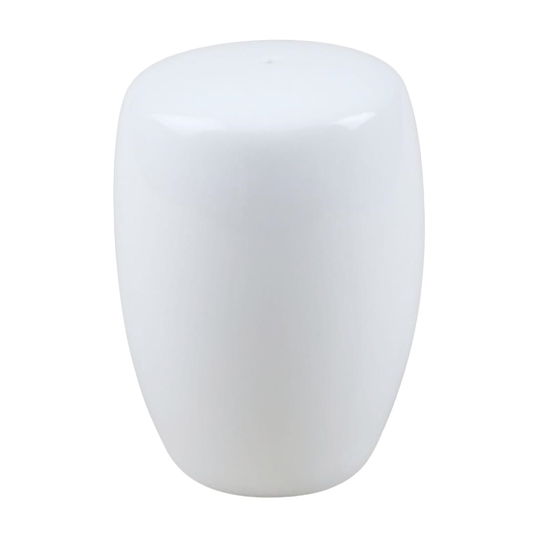 Royal Bone China White Royal Porcelain Ascot Salt Shakers (2 Pack)