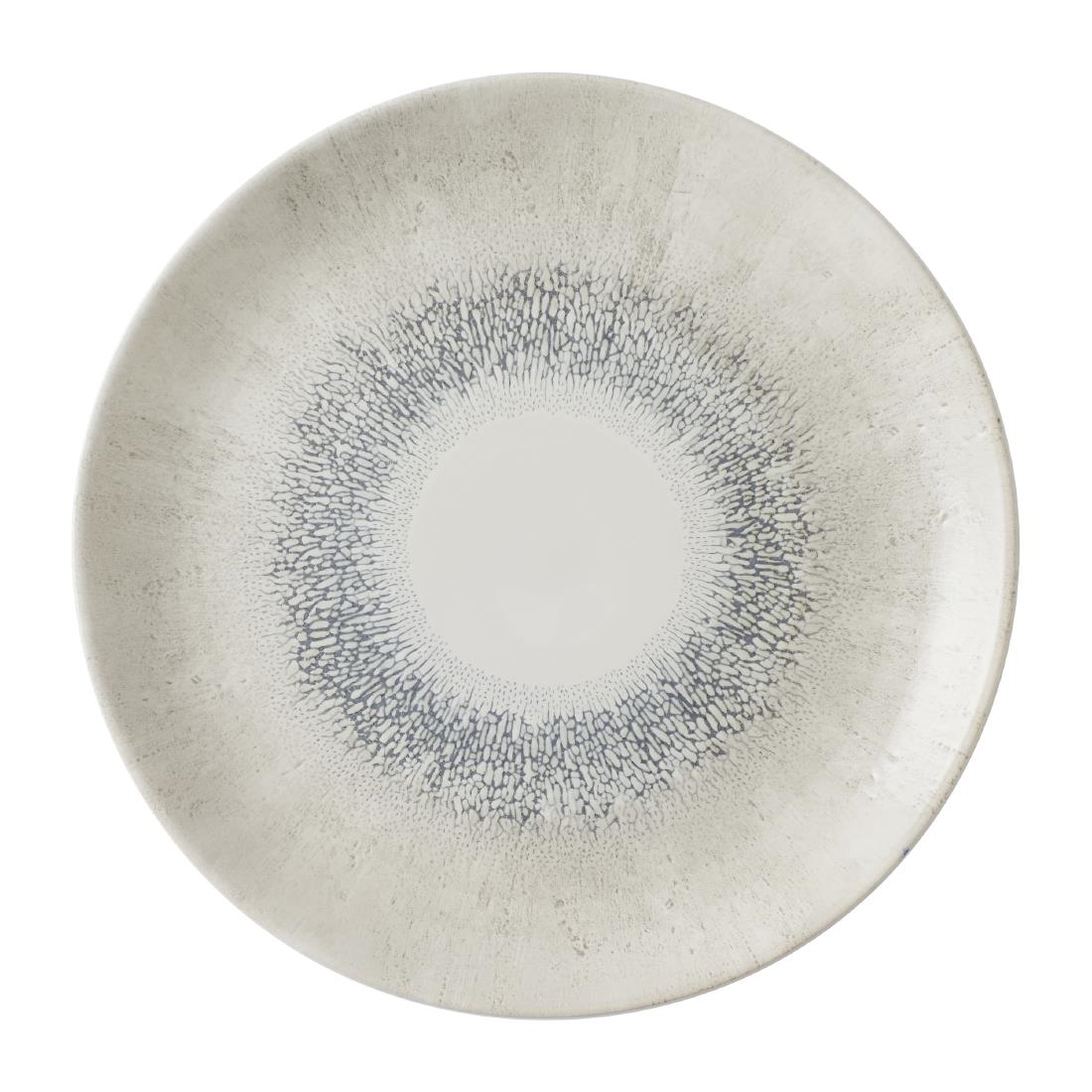Churchill Grey Studio Prints Fusion Coupe Plates 288Mm (12 Pack)