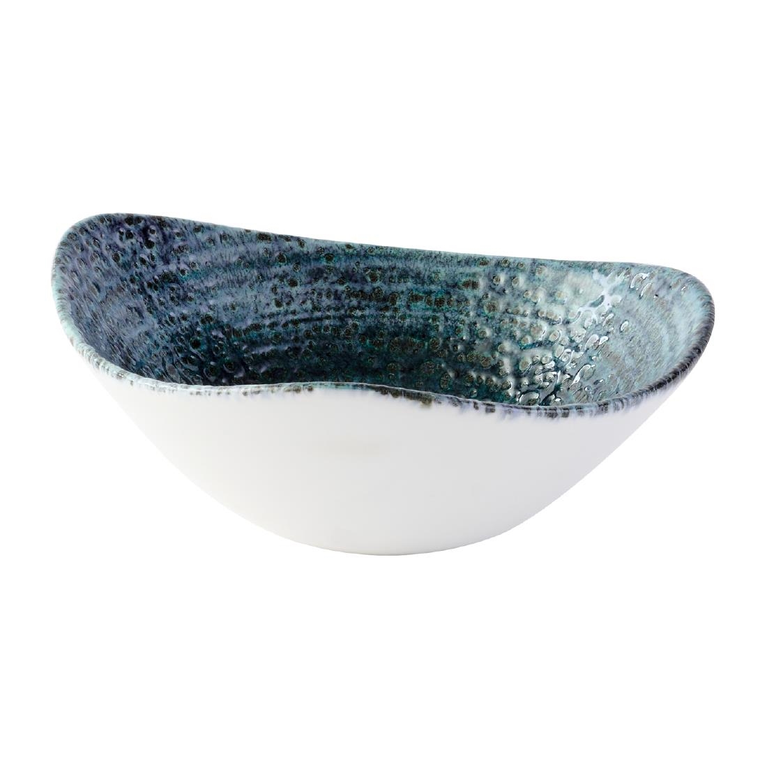 Churchill Blue Homespun Chroma Triangle Bowls 185Mm (12 Pack)