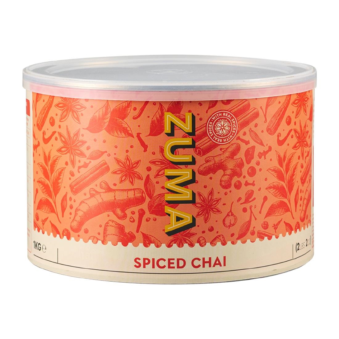 Zuma Black Spiced Chai (Vegan) 1Kg Tin