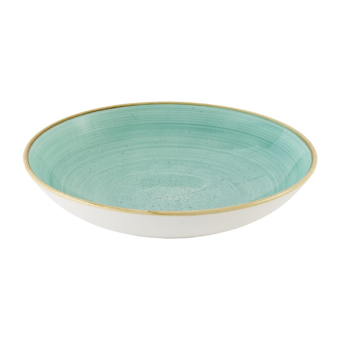 Churchill Super Vitrified Green Churchill Stonecast Mint Coupe Bowls 248Mm (12 Pack)