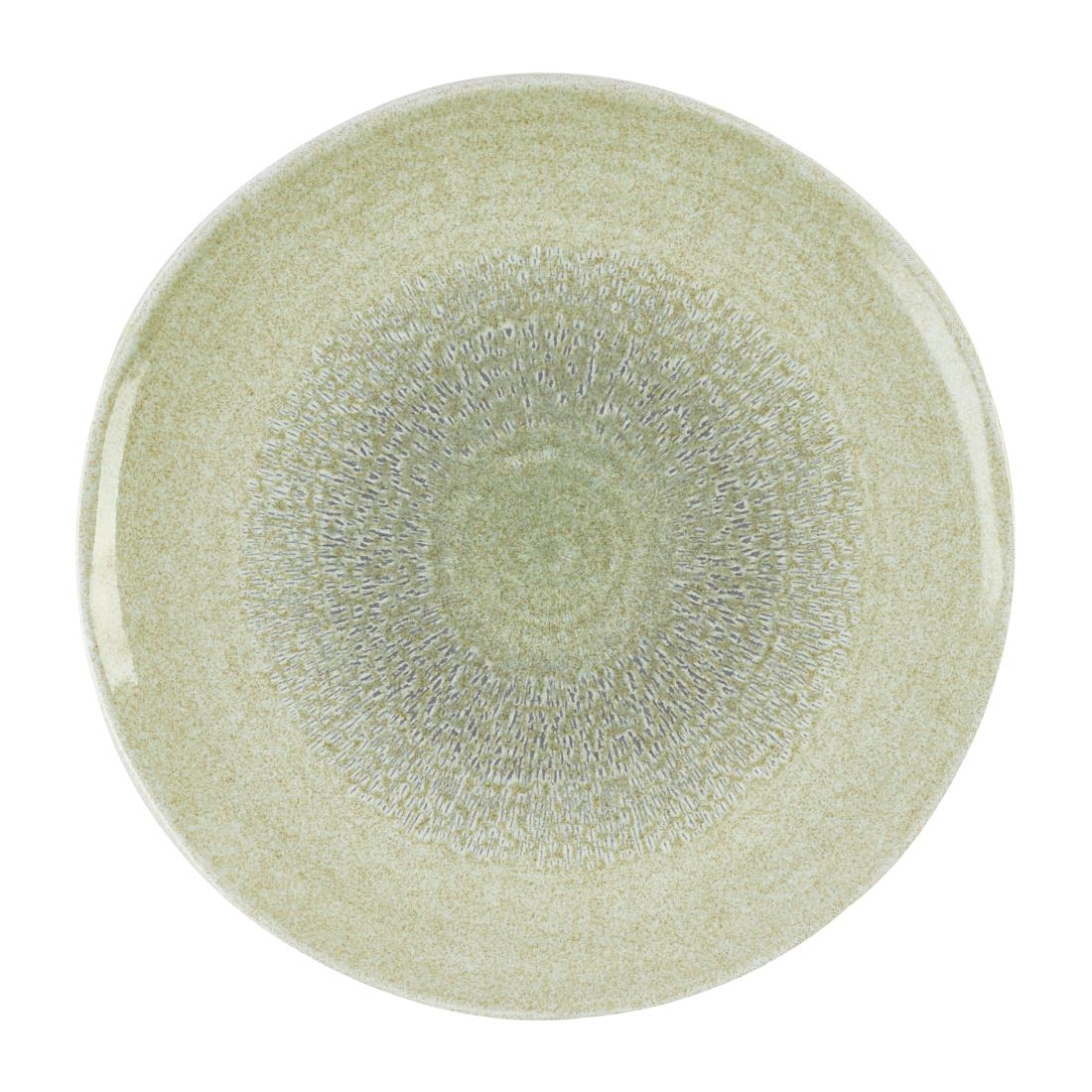 Churchill Green Dudson Harvest Grain Speckled Organic Coupe Bowl 210Mm (12 Pack)