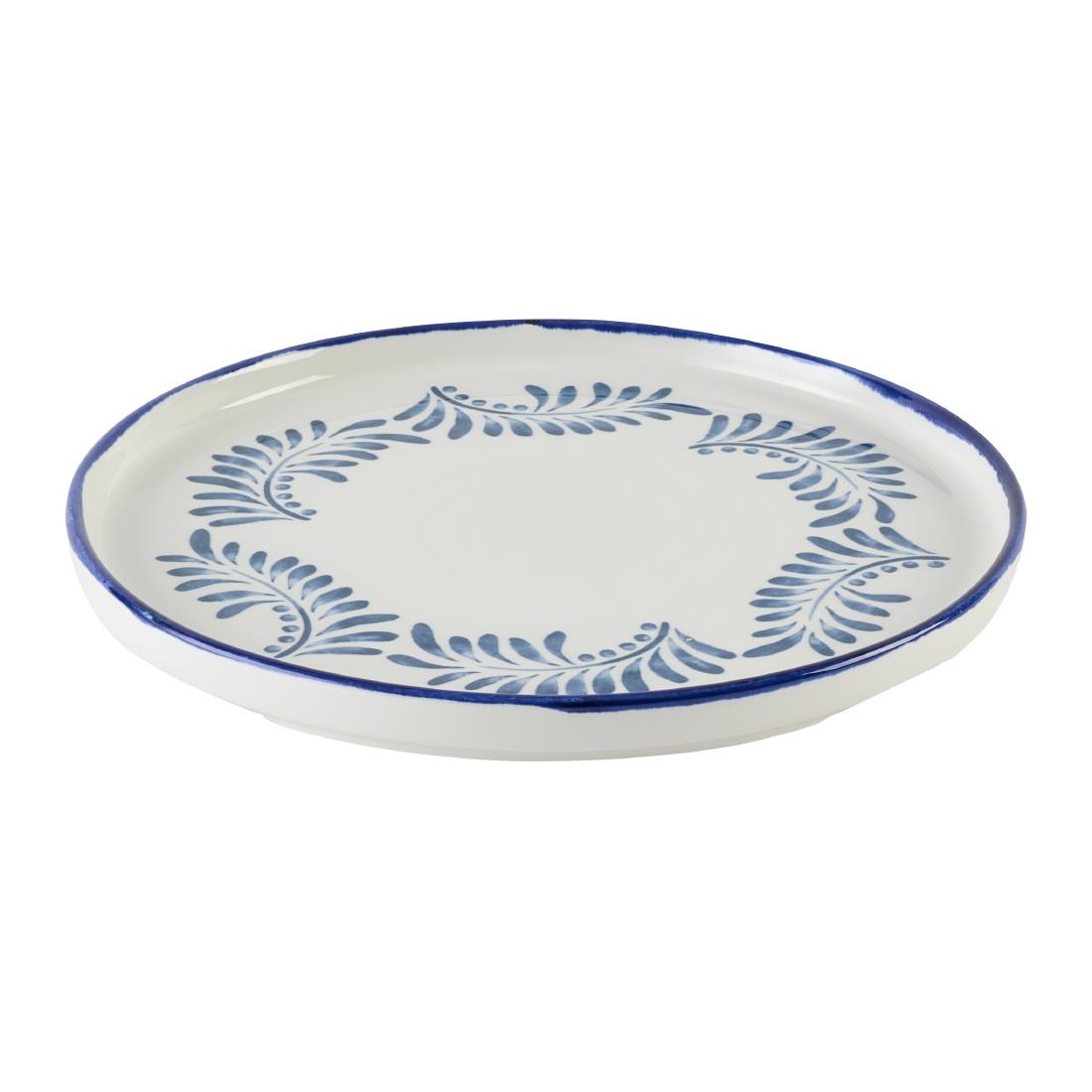 Churchill Patterned Dudson Harvest Mediterranean Terracotta Round Walled Plates 260Mm (6 Pack)