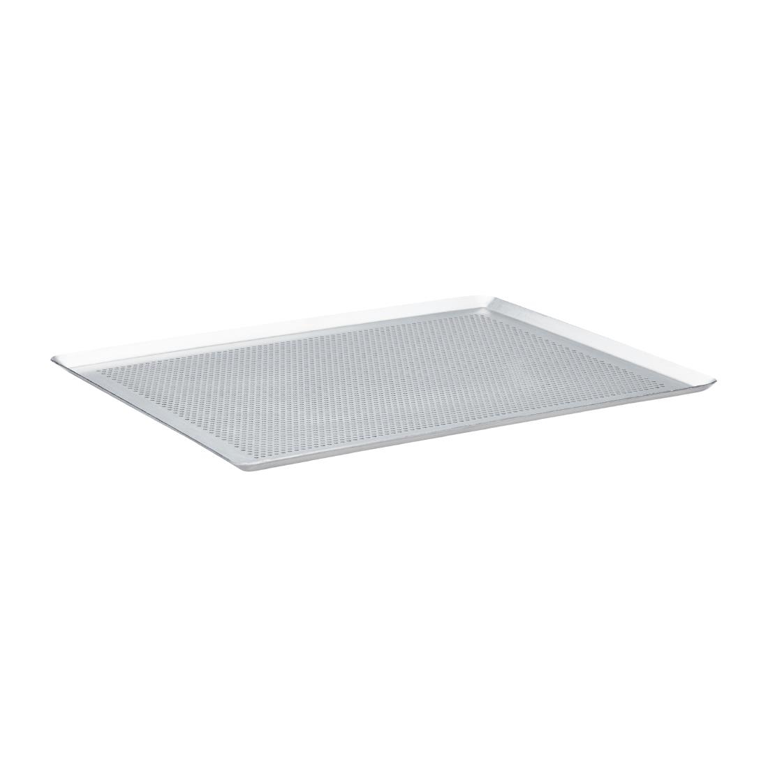 De Buyer Silver Perforated Baking Tray 400X300mm