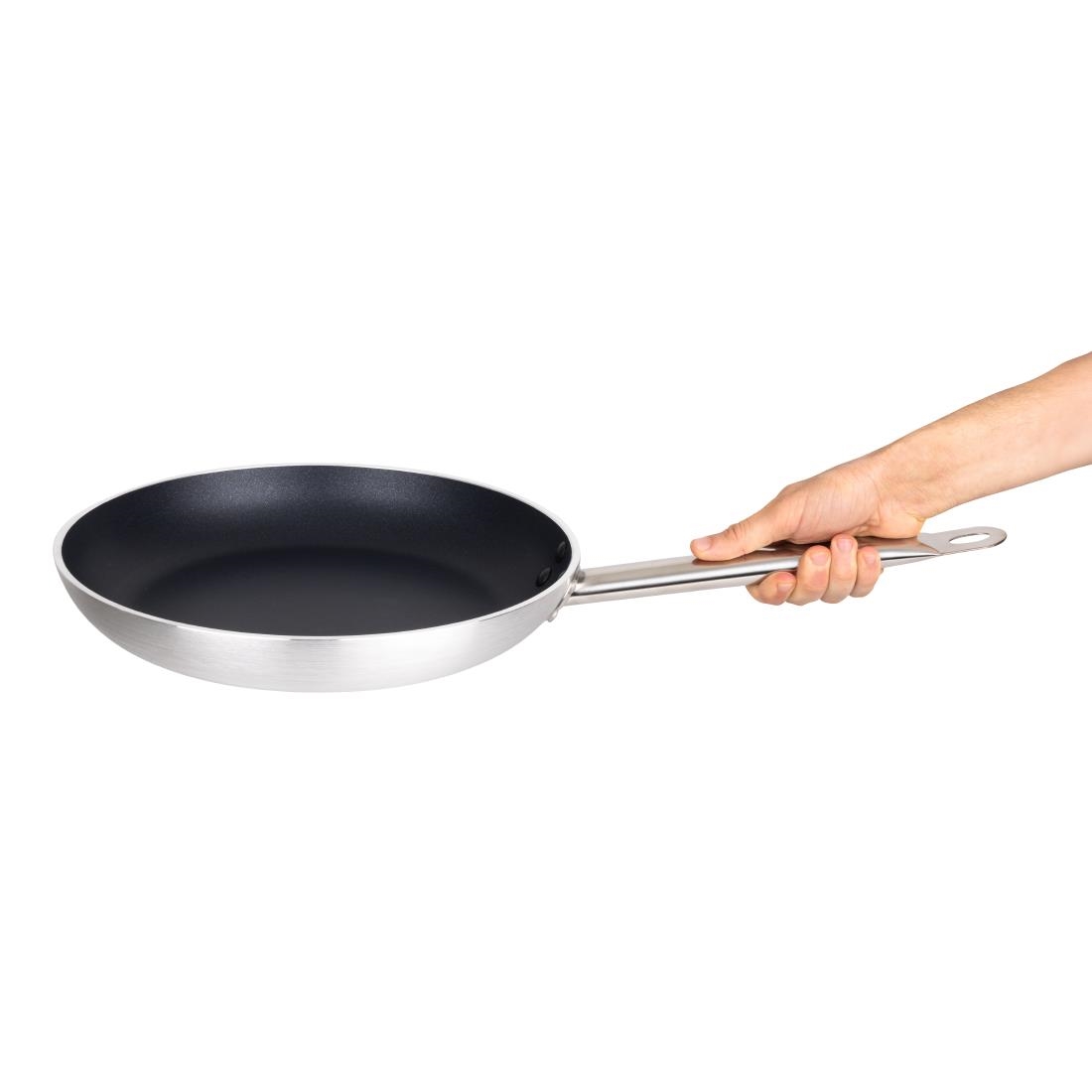 Poêle Antiadhésive En Acier Inoxydable 316 - Fond Alvéolé, Induction Et Gaz Compatible, 24 Cm, Distribution Thermique Optimale