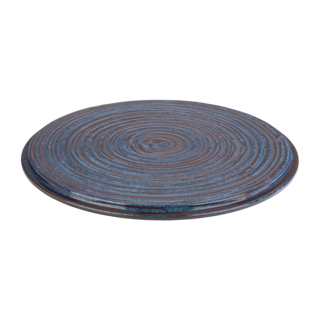 APS Loops Melamine Cake Stand Blue 305mm