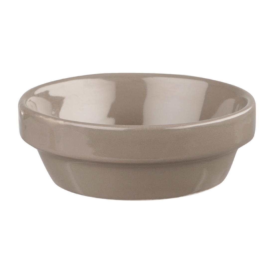 Churchill Grey Bit On The Side Dip Dishes Pebble 142Ml (12 Pack)