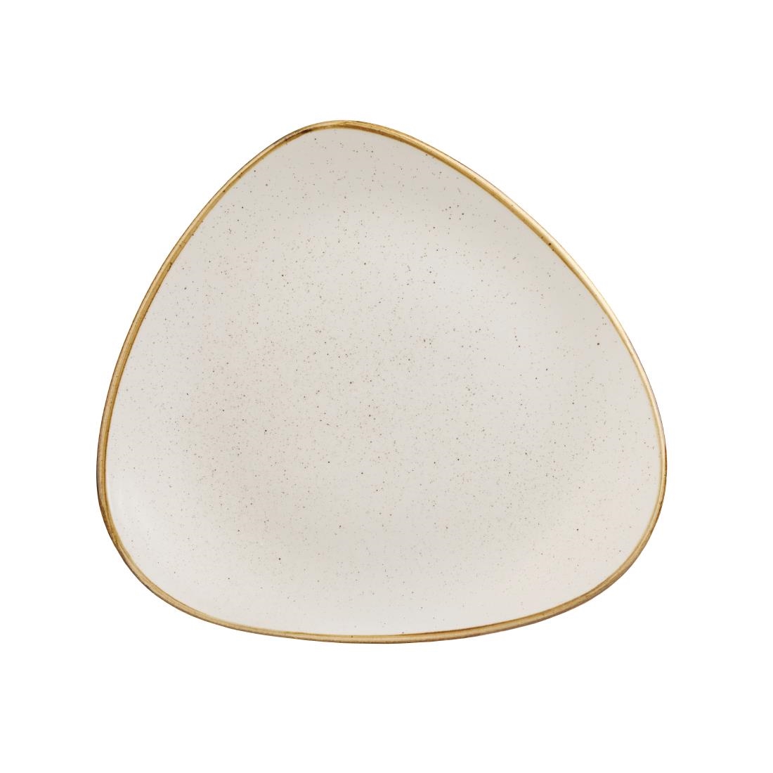Churchill White Stonecast Lotus Bowls Barley 245Mm (12 Pack)