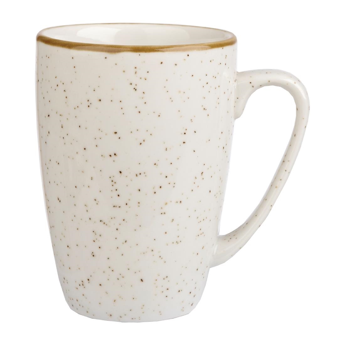 Churchill White Stonecast Mugs Barley 340Ml (12 Pack)