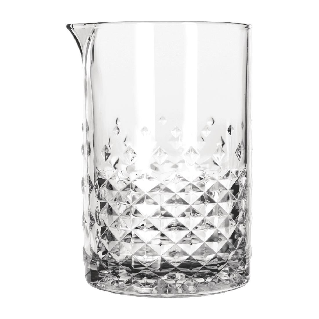 libbey carats mixing glass