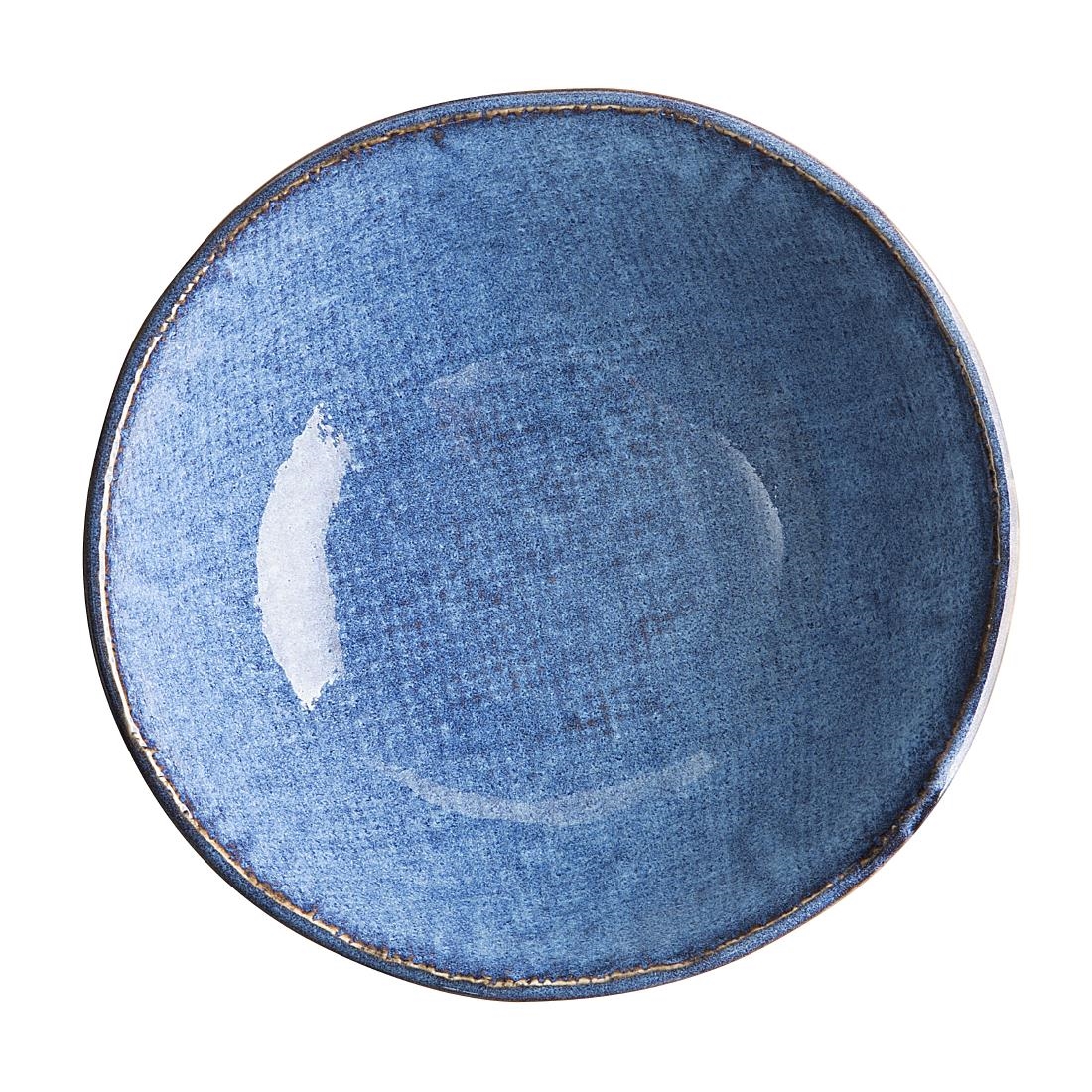 Olympia Blue Denim Coupe Bowls 160Mm (6 Pack)