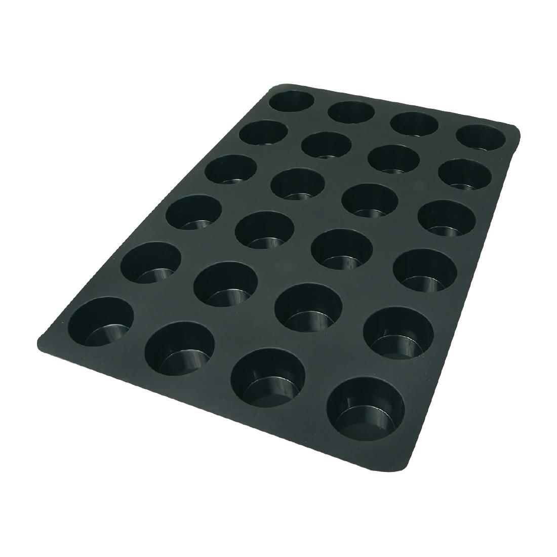 Frenti Silicon Muffin Mould 24 Cup 69x39mm / 122ml - FW265 - Nisbets