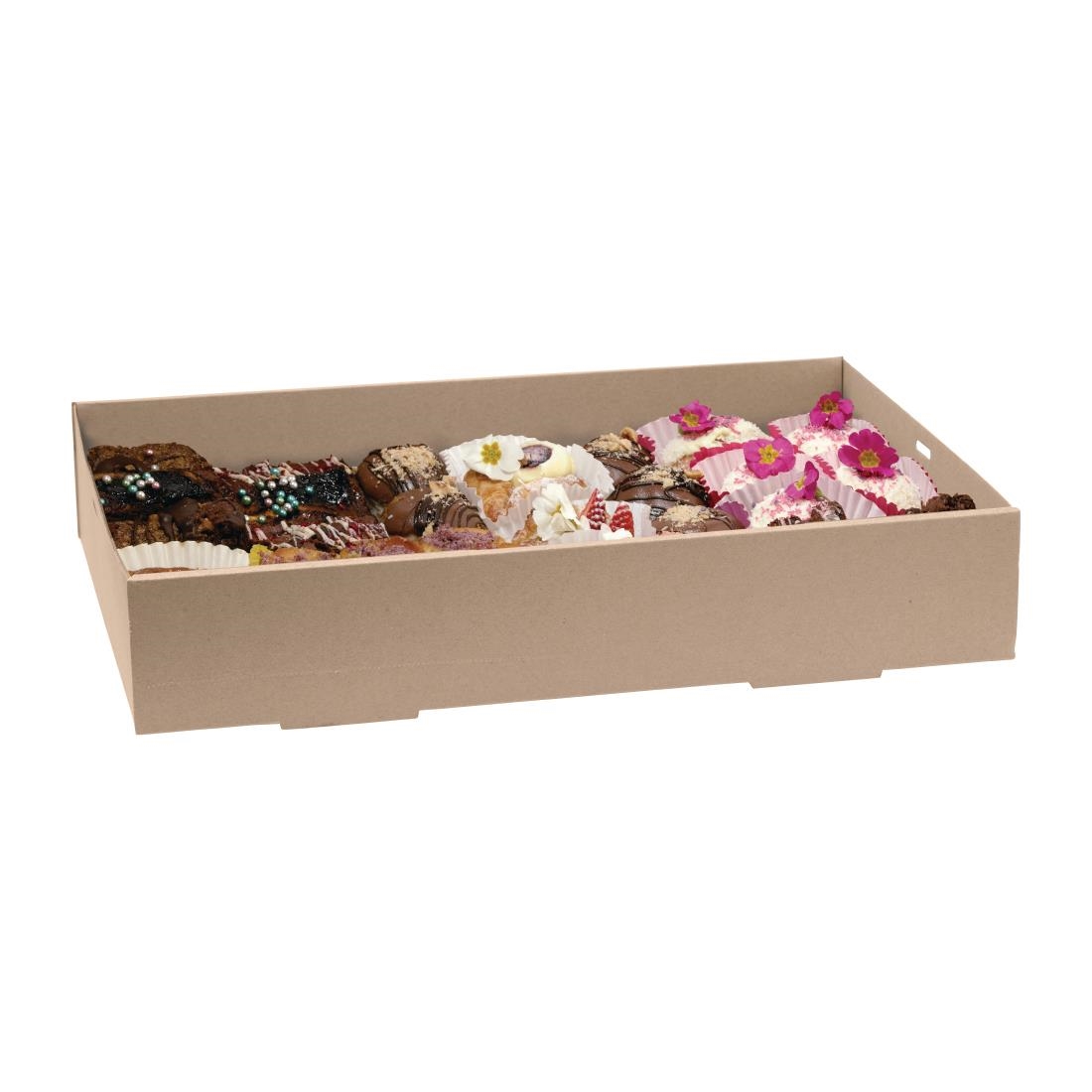 Basic Tray Biodur Ring BioPak BioBoard Catering Tray Bases Extra Large (Pack of 50) - FY075 ...