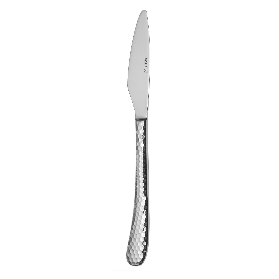 Churchill Silver Sola Lima Dessert Knife (12 Pack)
