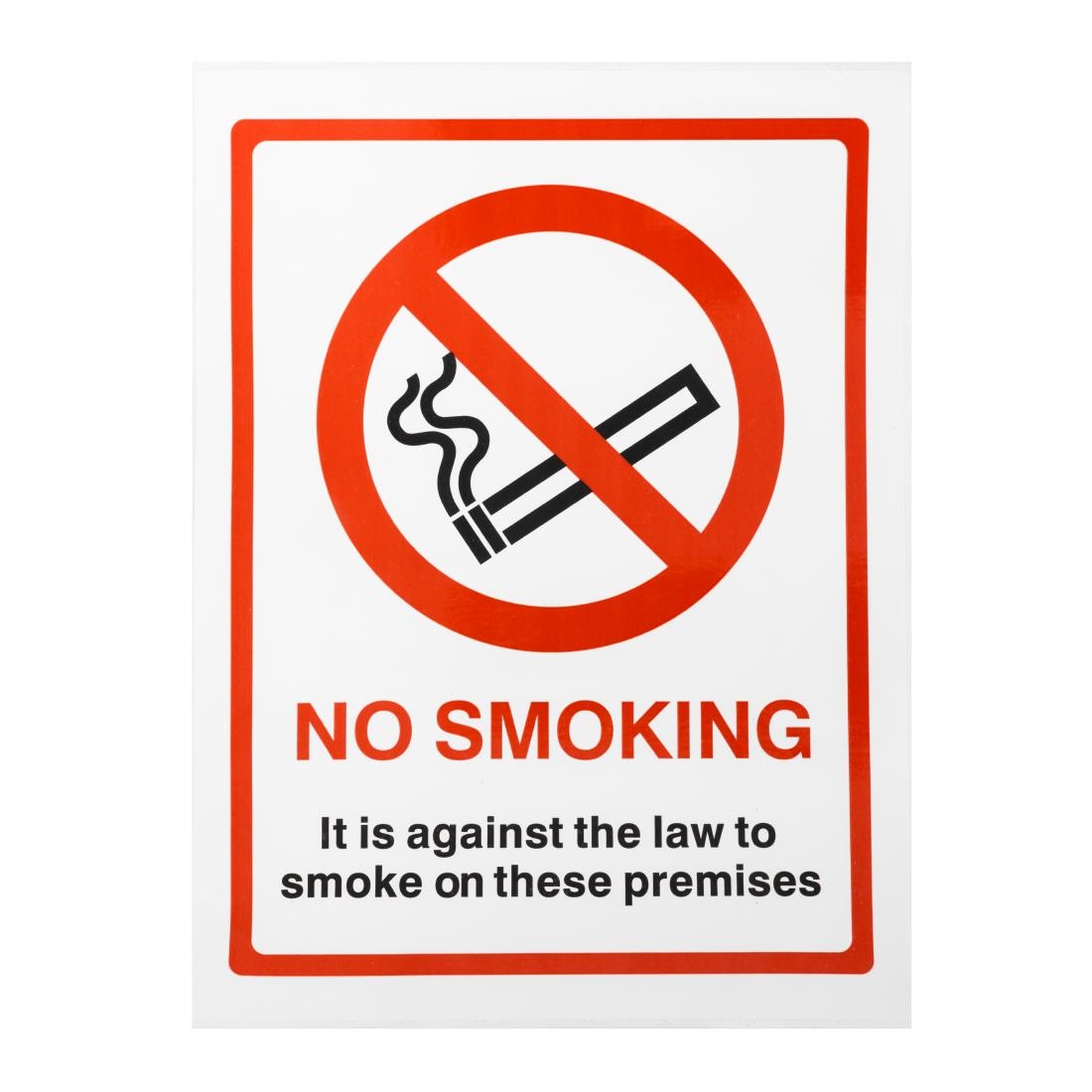 Vogue Multi No Smoking Premises Sign