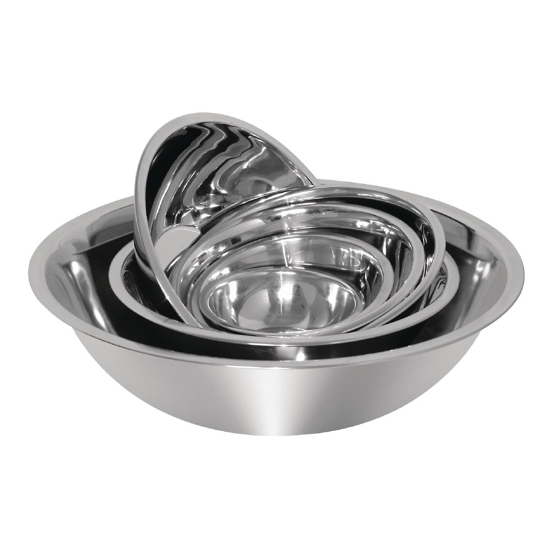 Vogue Stainless Steel Mixing Bowl Easy to Clean and Stackable - 2.2L