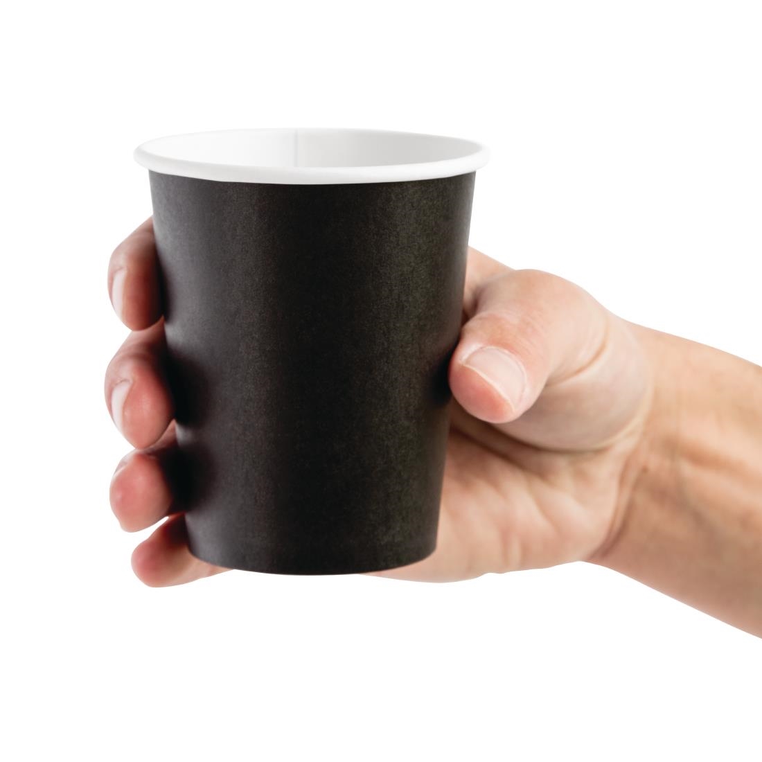 Gobelets Carton 120 Ml Arizona - Lot De 1000 - Paroi Simple - Marron - Pour Boissons Chaudes - Dimensions 6,2/4,5 X 6 Cm