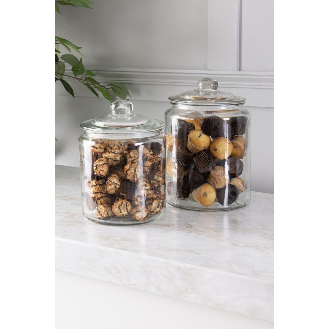 Olympia Glas Keksdose 3,8Ltr - GG925
