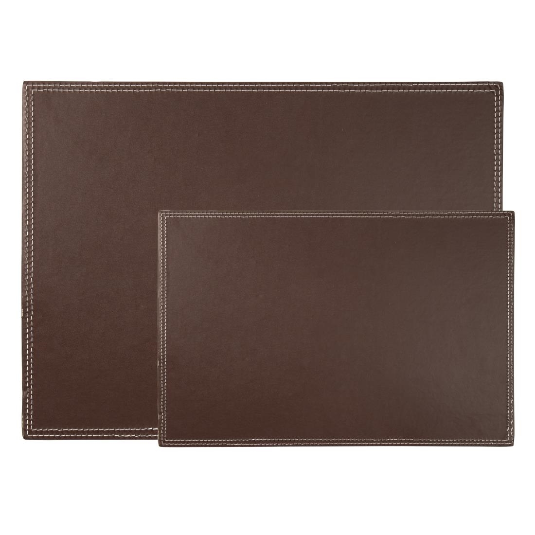 【DWD】MAT FAKE LEATHERセット Olympia Faux Leather Placemats (4 Pack) - GJ739 - Nisbets