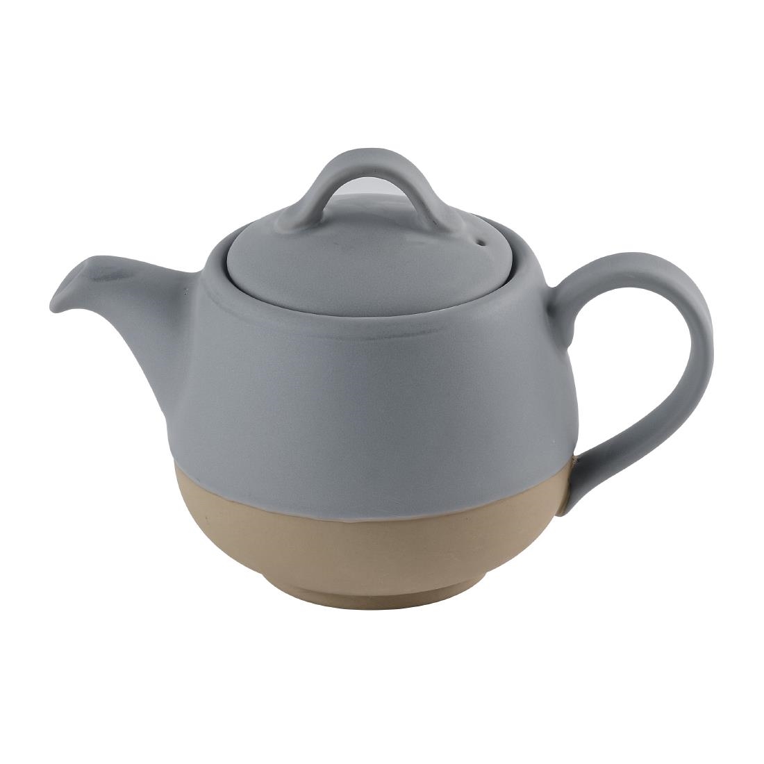 Churchill Super Vitrified Grey Churchill Emerge Seattle Teapot 443Ml (4 Pack)
