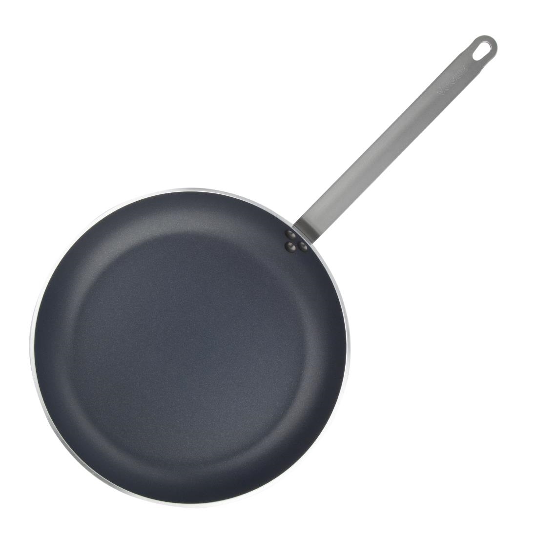 Vogue Silver Aluminium Non-Stick Teflon Frying Pan 40Cm