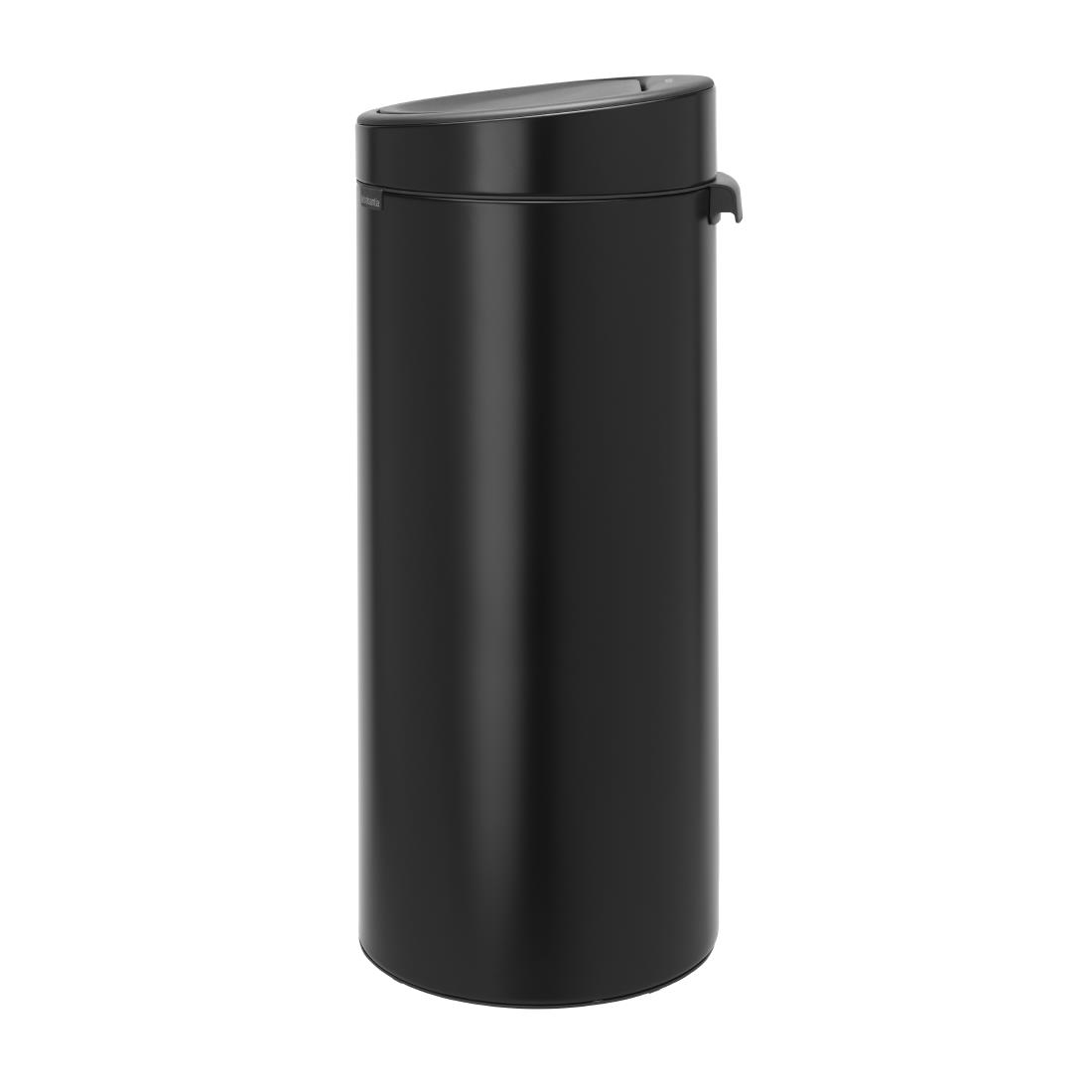 Brabantia Black Touch Bin Matt 30Ltr