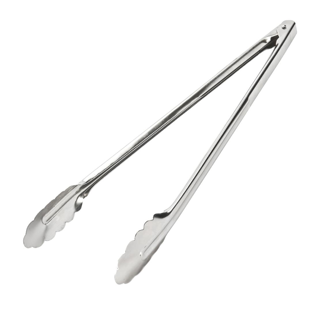 De Buyer Silver Stainless Steel Utility Tongs 400Mm