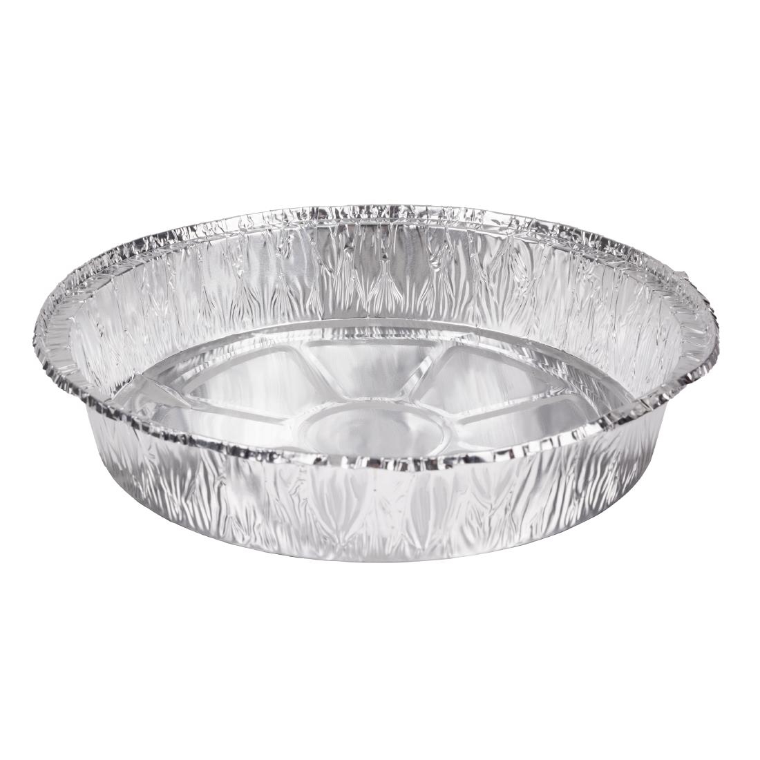 Fiesta Recyclable Silver Foil Round Containers 9" (200 Pack)
