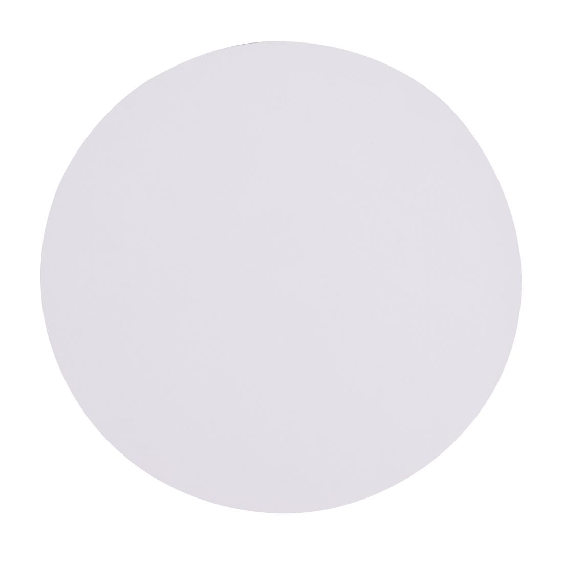 Fiesta Recyclable White Lid For 9" Round Foil Containers (200 Pack)