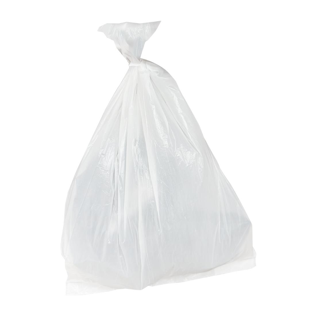 Jantex White Light Duty Bin Bags 10Ltr (200 Pack)