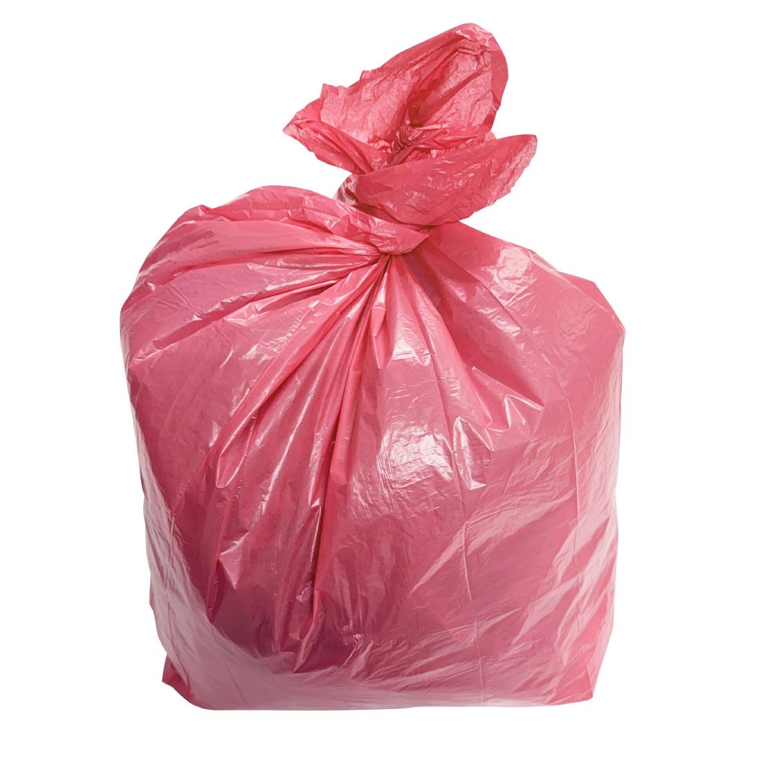 Jantex Red Medium Duty Bin Bags 80Ltr (200 Pack)