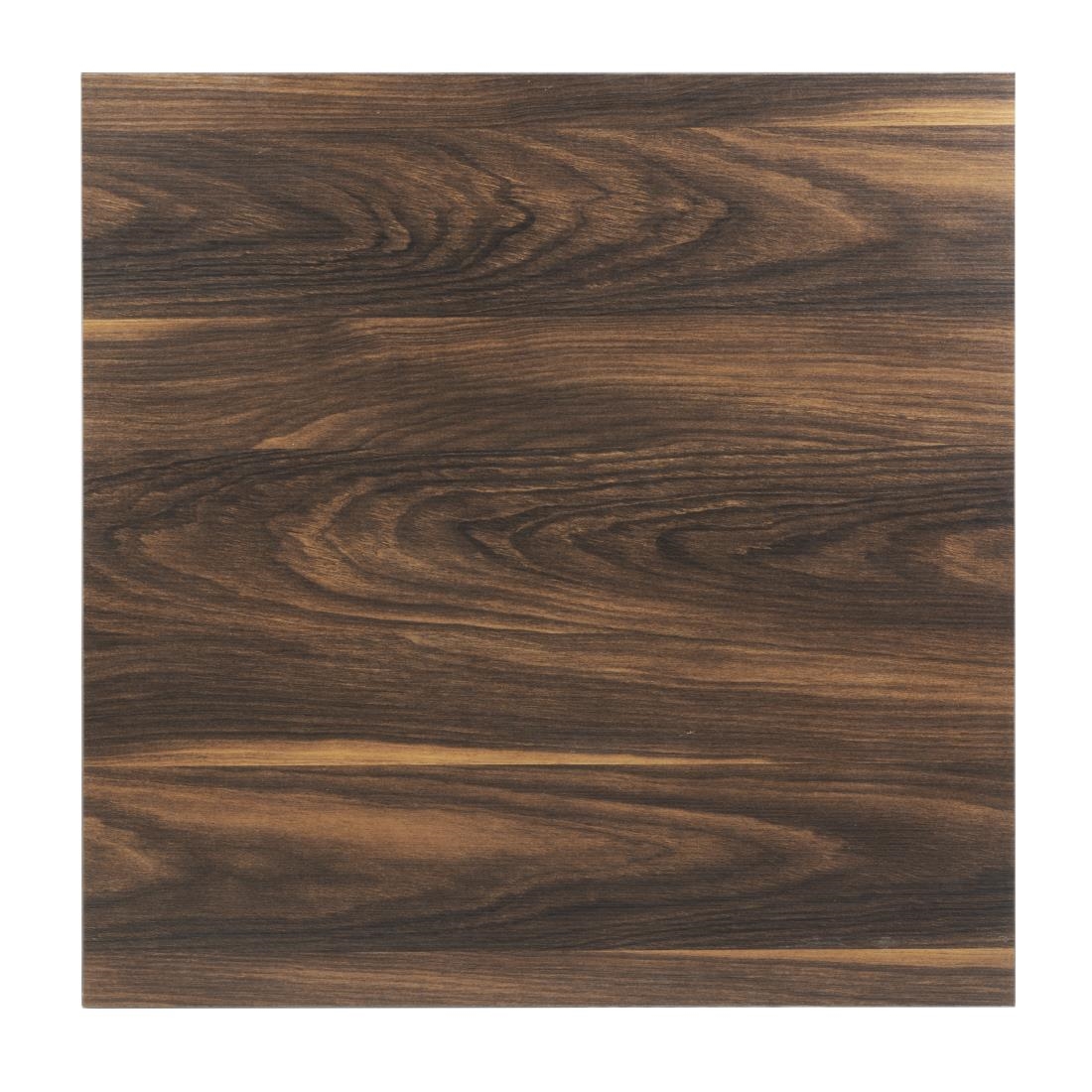 Plateau de table carré Bolero 700mm effet bois clair