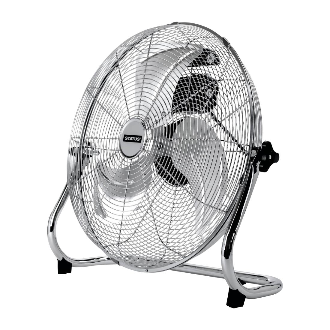 Status Silver 18" Power Fan Chrome